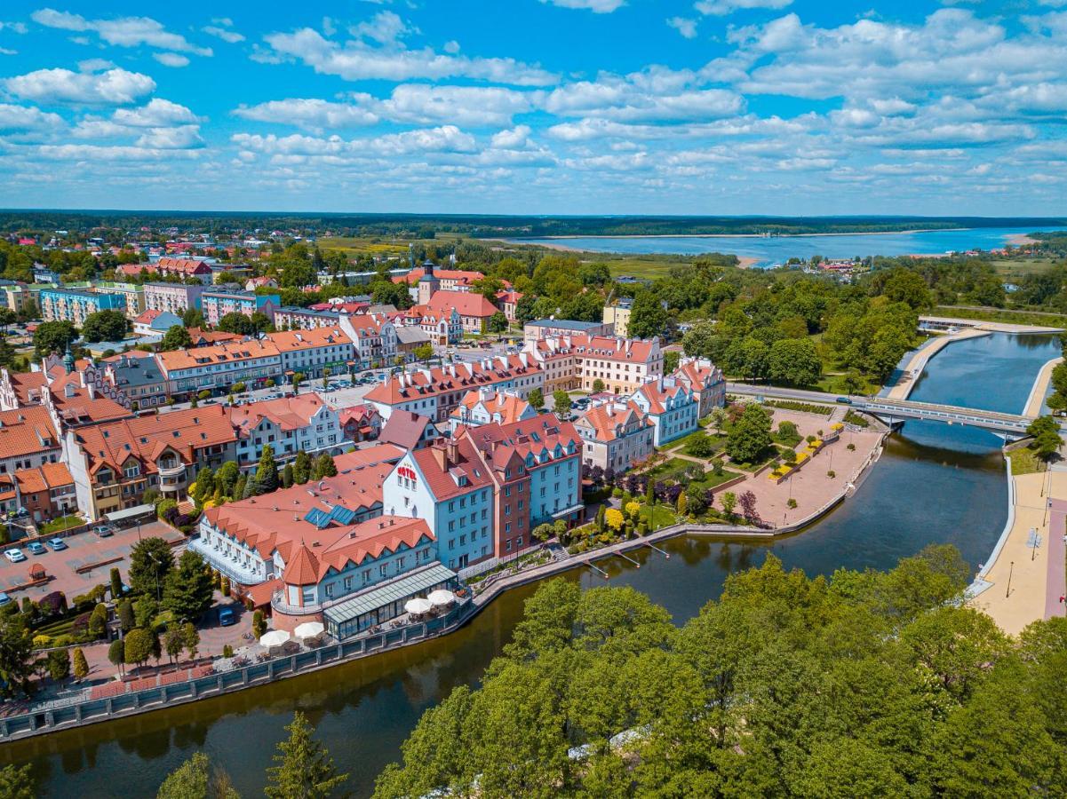 Hotel Nad Pisa Pisz Kültér fotó